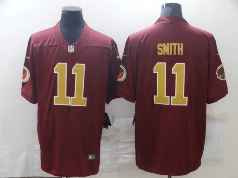 Men Washington Redskins 11 Smith Red Nike Limited Vapor Untouchable NFL Jerseys